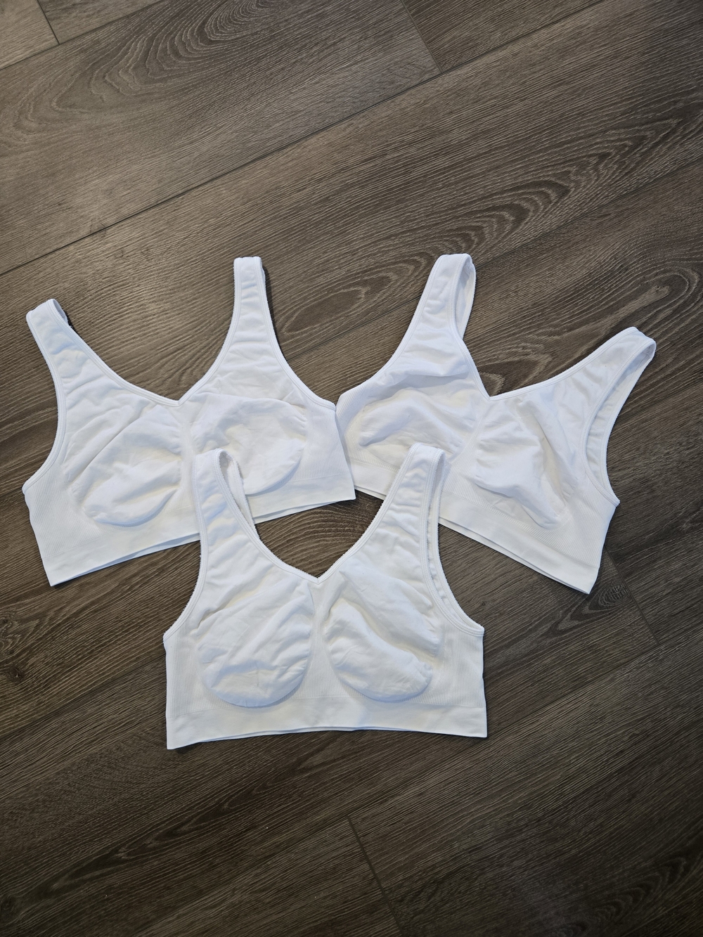 Bali White Wireless Everyday Comfort Bras - 3 Pack